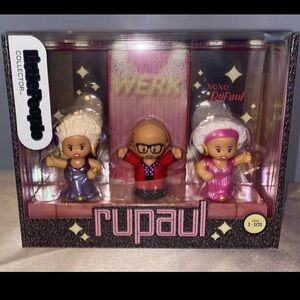 NIB- Little People Collector RuPaul figure set from Fisher-Price